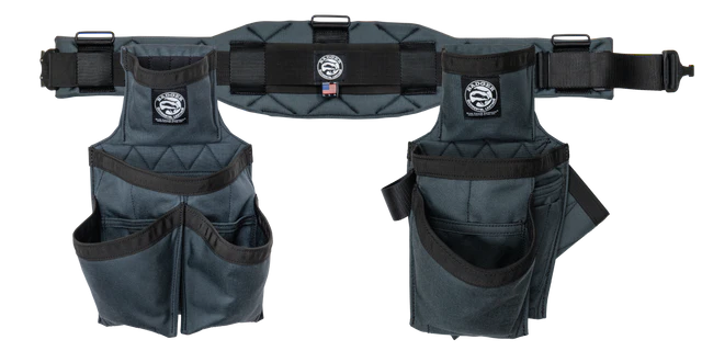 Badger Tool Belts 461010 Carpenter Set - Gunmetal Grey - Image 3