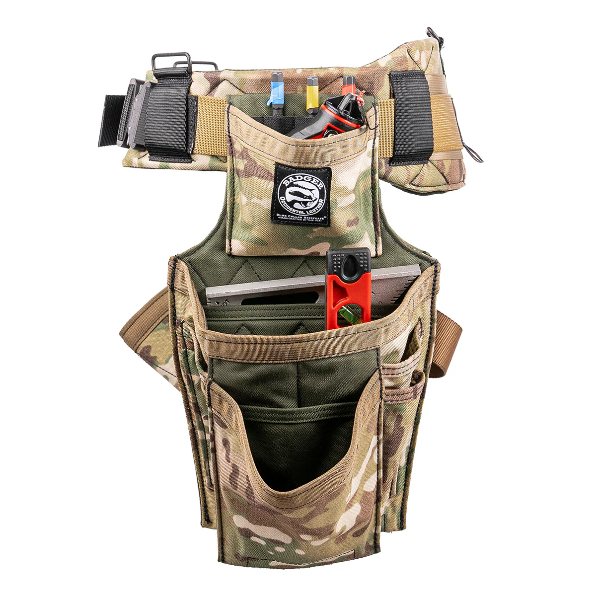 Badger Tool Belts 461159 Carpenter Std - MultiCam®Moss - Image 5