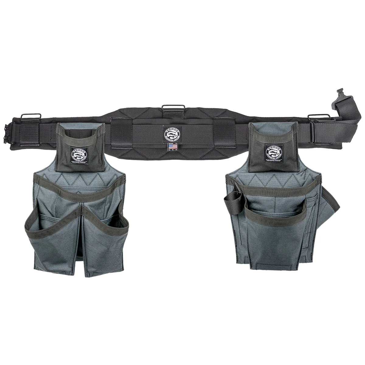 Badger Tool Belts 463210, Framer Side by Side Set - Gunmetal Black - Image 2