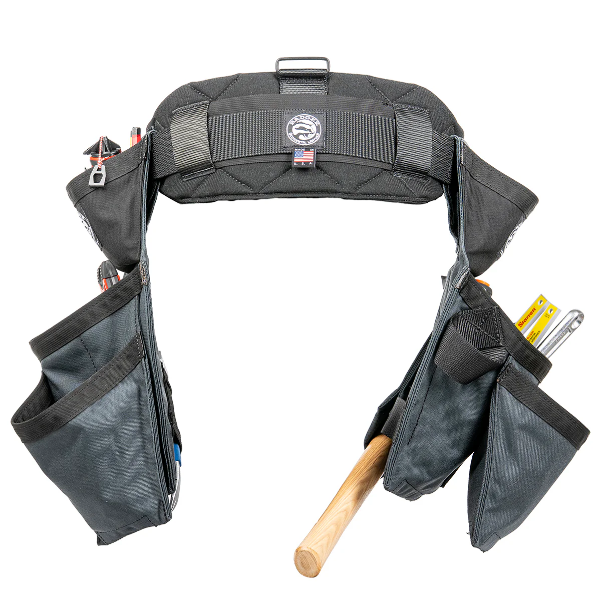 Badger Tool Belts 463210, Framer Side by Side Set - Gunmetal Black - Image 4