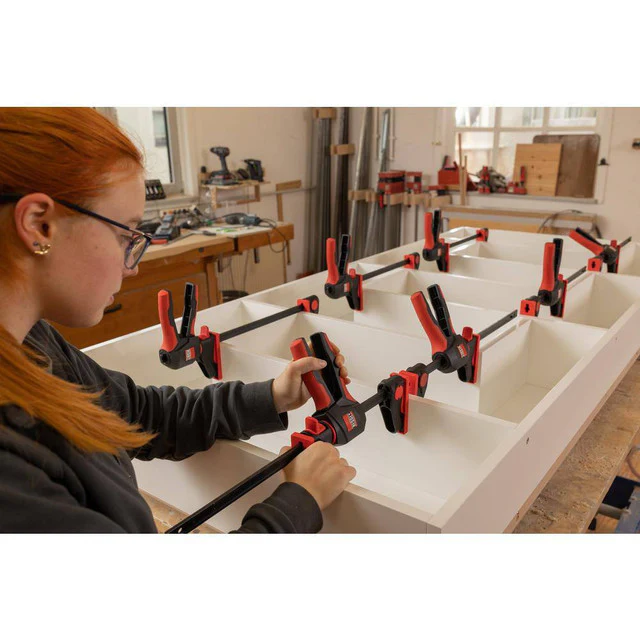 BESSEY EHKL360-12-SET, Trigger Clamps, One‑hand Bar Clamps With 360 Degree Rotating Handle - Image 5