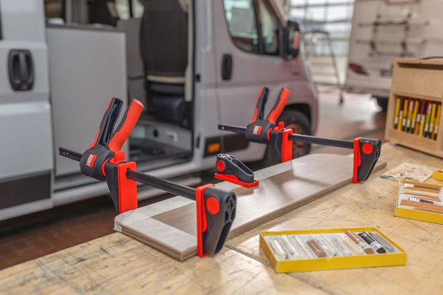 BESSEY EHKL360-18. Trigger Clamps, One‑hand Bar Clamps With 360 Degree Rotating Handle  18" x 3-1/8" - Image 11