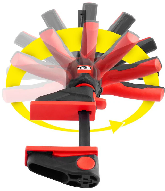 BESSEY EHKL360-36, Trigger Clamps, One‑hand Bar Clamps With 360 Degree Rotating Handle 36" x 3-1/8" - Image 2