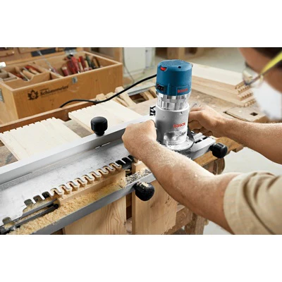BOSCH 1617EVSPK, 2.25 HP Combination Plunge- and Fixed-Base Router - Image 2