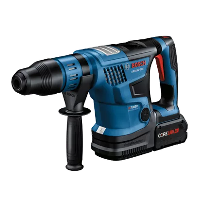 BOSCH GBH18V-36CK24, 18V PROFACTOR 1-9/16" SDS-max Rotary Hammer w/ (2)  8.0 Ah CORE Performance Batteries - Image 6