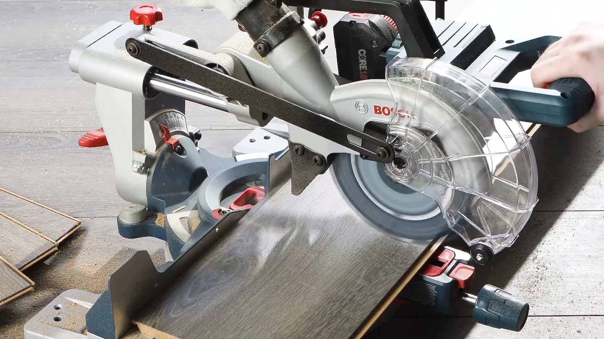 Bosch GCM18V-07SN, PROFACTOR™ 18V 7-1/4 In. Single-Bevel Slide Miter Saw (Bare Tool) - Image 7