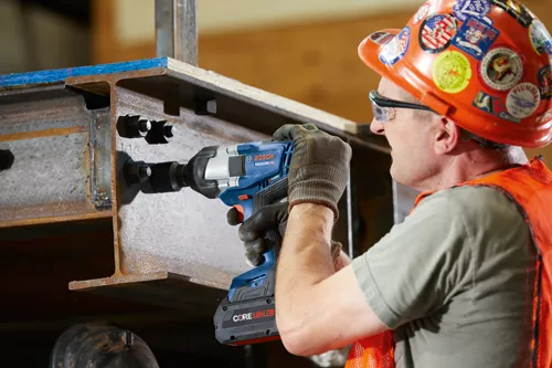 BOSCH GDS18V-740CB14, 18V PROFACTOR Brushless Connected-Ready 1/2 In. Impact Wrench with Friction Ring Kit w/ (1) 8.0 Ah CORE Performance Battery - Image 5
