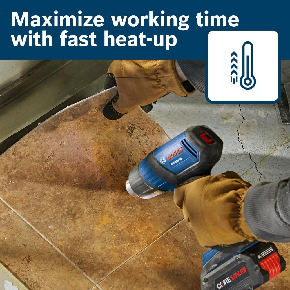 BOSCH GHG18V-50N, 18V Heat Gun (Bare Tool) - Image 7