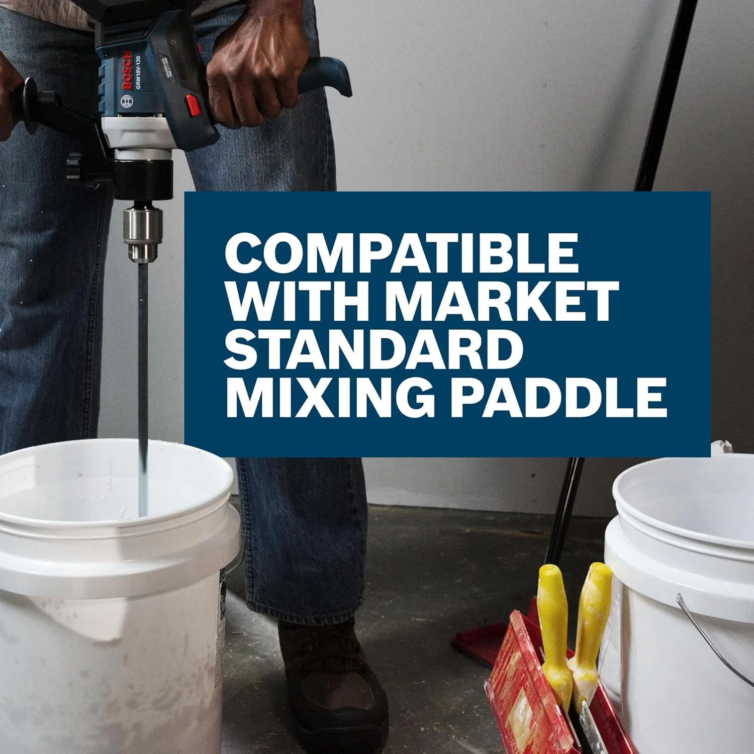 BOSCH GRW18V-120N, ½ In. Chuck Mud Mixer - Image 7