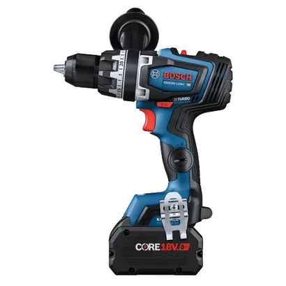 BOSCH GSB18V-1330CB14, 18V PROFACTOR Brushless Connected-Ready Brute Tough 1/2 In. Hammer Drill/Driver Kit w/ (1) 8.0 Ah CORE Performance Battery - Image 5