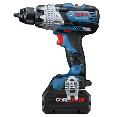 BOSCH GSB18V-975CB25, 18V Brushless Connected-Ready Brute Tough 1/2 In. Hammer Drill/Driver (2) 4.0 Ah CORE Compact Batteries - Image 5