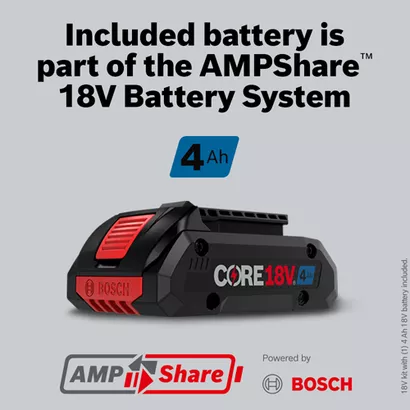 BOSCH GSR18V-535FCB15, 18V Brushless FlexiClick 5-in-1 Drill Driver Kit w/ (1) 4.0 Ah CORE Compact Battery - Image 13