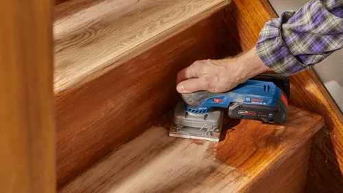 BOSCH GSS18V-40N, 18V Brushless 1/4-Sheet Orbital Finishing Sander (Bare Tool) - Image 11