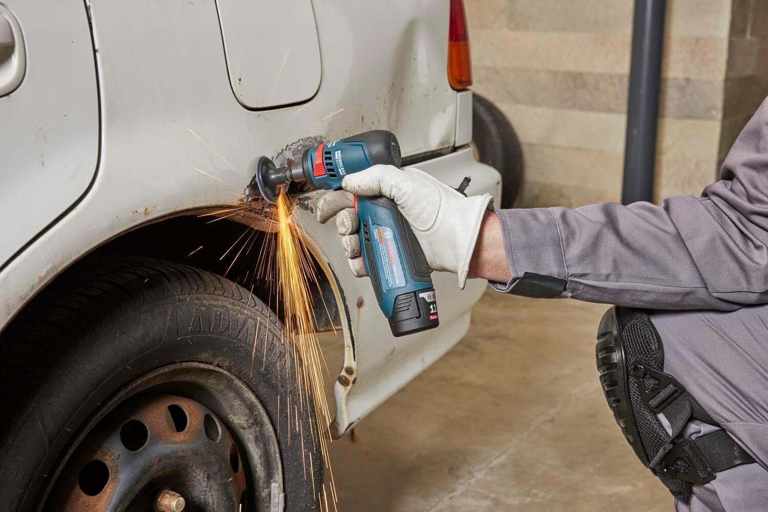 Bosch GWG12V-20SN, 1/4" Right Angle Die Grinder Bare Tool - Image 8