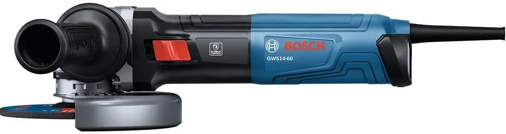 BOSCH GWS14-60, 6 In. Angle Grinder with Slide Switch Compact Powerful, and Ergonomic for Grinding and Cutting Applications - Image 3