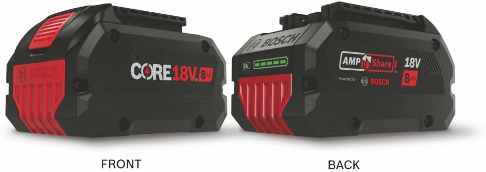 BOSCH GXS18V-12N14, 18V Starter Kit with (1) CORE18V® 8 Ah High Power Battery and (1) Fast Battery Charger - Image 5