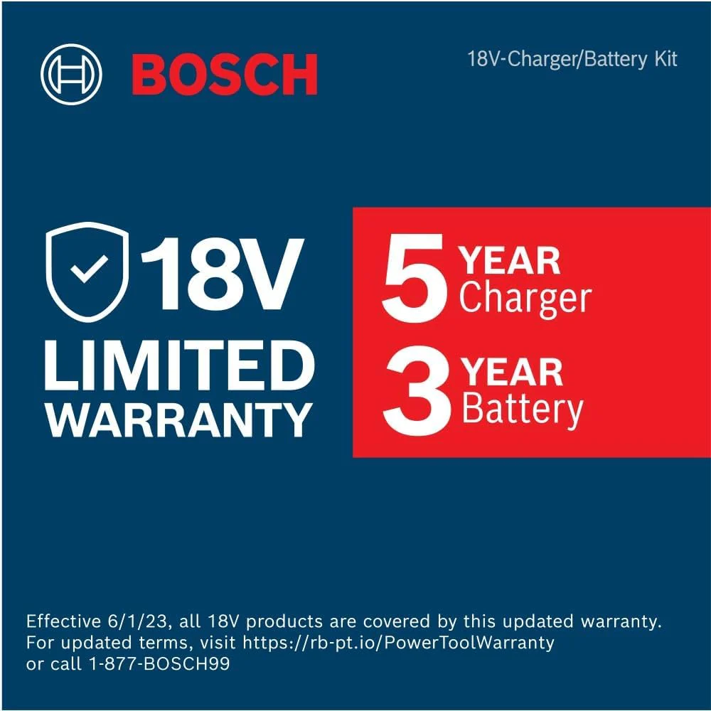 Bosch GXS18V-16N14, 18V Starter Kit with (1) CORE18V® 8 Ah High Power Battery and (1) 18V 16 Amp Battery Turbo Charger - Image 5