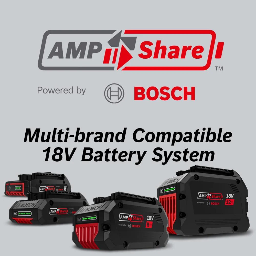 Bosch GXS18V-16N14, 18V Starter Kit with (1) CORE18V® 8 Ah High Power Battery and (1) 18V 16 Amp Battery Turbo Charger - Image 9