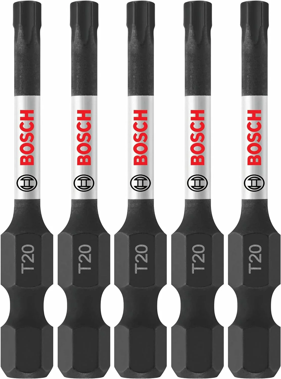 BOSCH ITT20205, Impact Tough Torx #20 2" 5pk