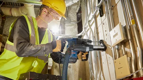 BOSCH RH328VC, 1-1/8" SDS-plus® Rotary Hammer w/ Vibration Control - Image 6