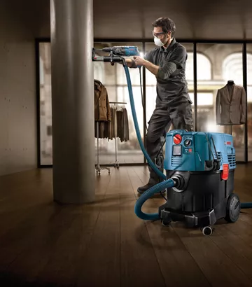 BOSCH VAC090AH, 9-Gallon Dust Extractor w/ Auto Filter Clean & HEPA Filter - Image 11