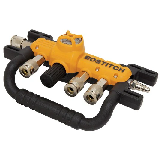 DEWALT D55040, Quadraport Air Line Splitter with Regulator - Image 3
