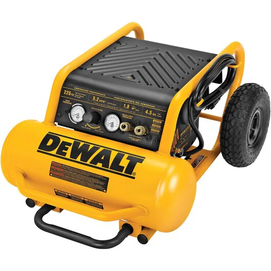 DEWALT D55146, 1.6 HP Continuous, 200 PSI, 4.5 Gallon Compressor - Image 6