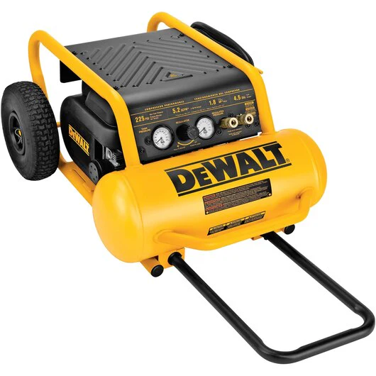 DEWALT D55146, 1.6 HP Continuous, 200 PSI, 4.5 Gallon Compressor - Image 7