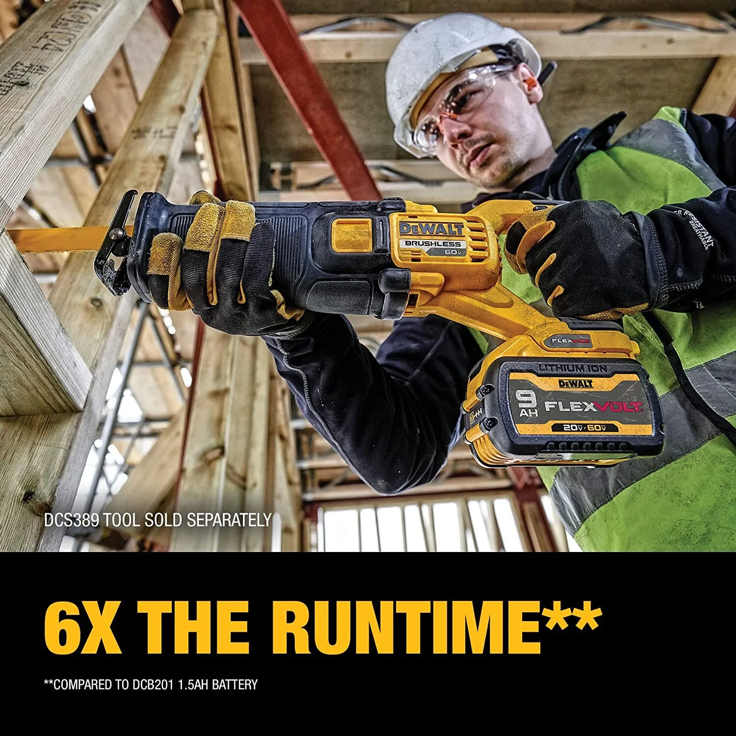 DEWALT DCB609, 20V/60V MAX FLEXVOLT BATTERY (9AH) - Image 10