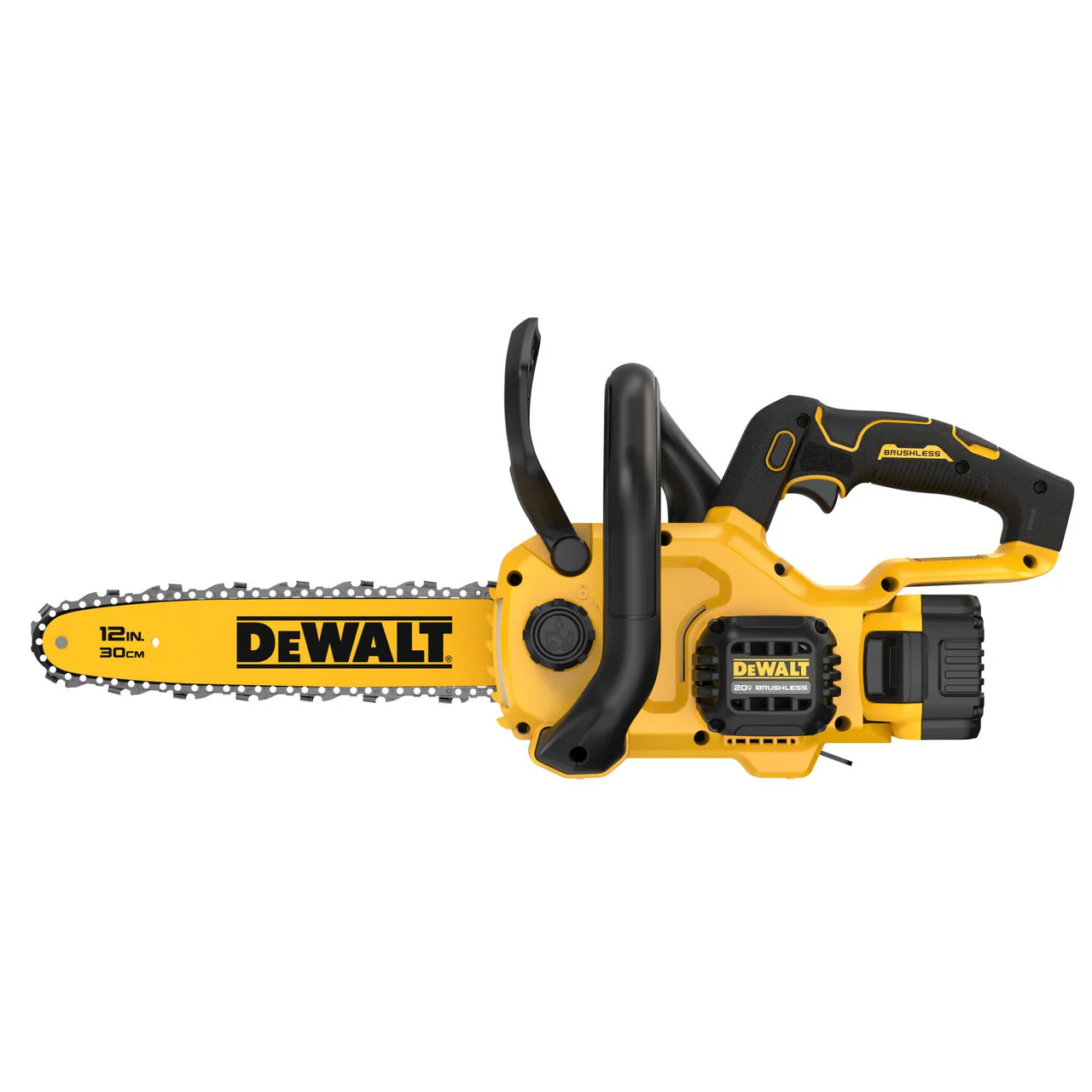 DEWALT DCCS621P1, 20V MAX Compact 12'' Brushless Chainsaw Kit (5.0AH) - Image 2