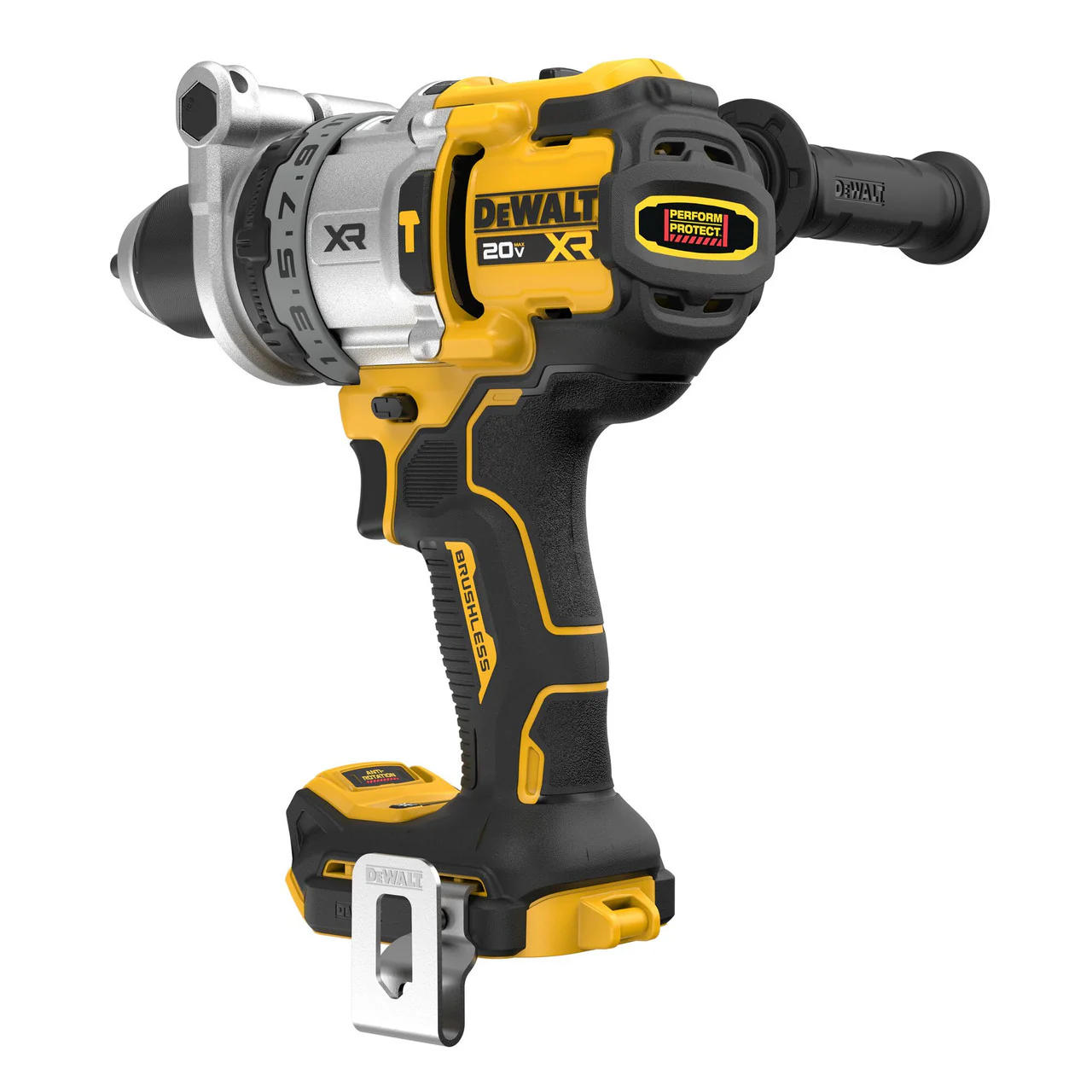 DEWALT DCD1007WW1, 20V MAX* XR® BRUSHLESS CORDLESS 1/2 IN. 3-SPEED HAMMER DRILL Kit - Image 2
