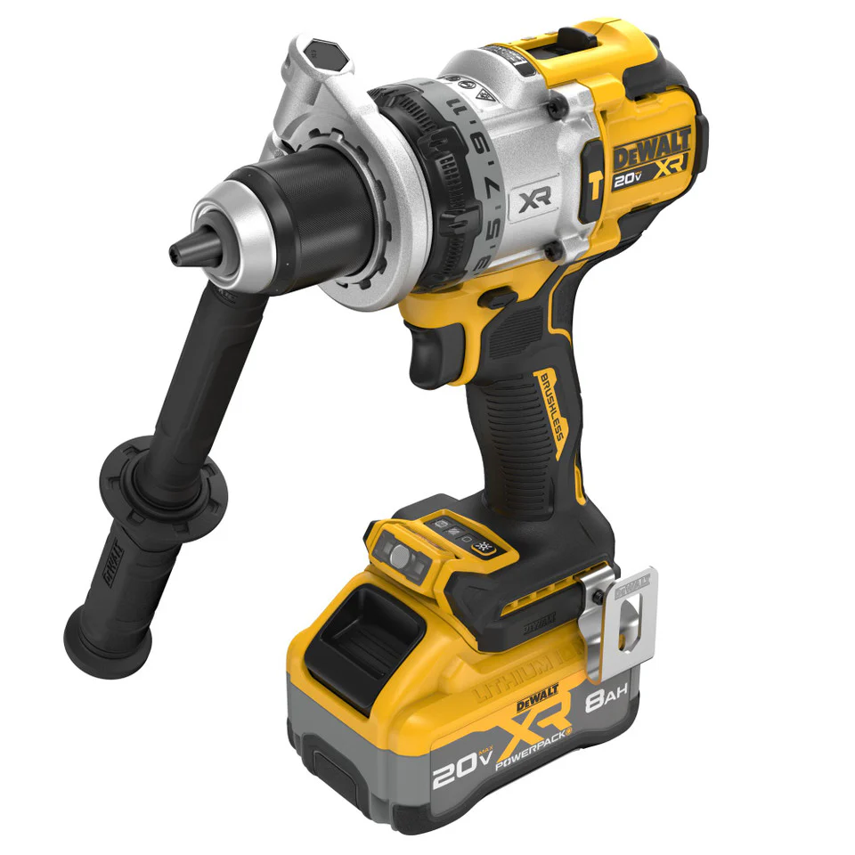 DEWALT DCD1007WW1, 20V MAX* XR® BRUSHLESS CORDLESS 1/2 IN. 3-SPEED HAMMER DRILL Kit - Image 5