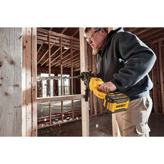 DEWALT DCD471X1, 60V Quick Change In-Line Stud & Joist Drill Kit - Image 2