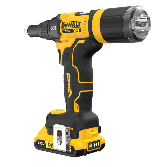 DEWALT DCF403D1, 20V MAX* XR® Brushless Cordless 3/16" Rivet Tool Kit - Image 8