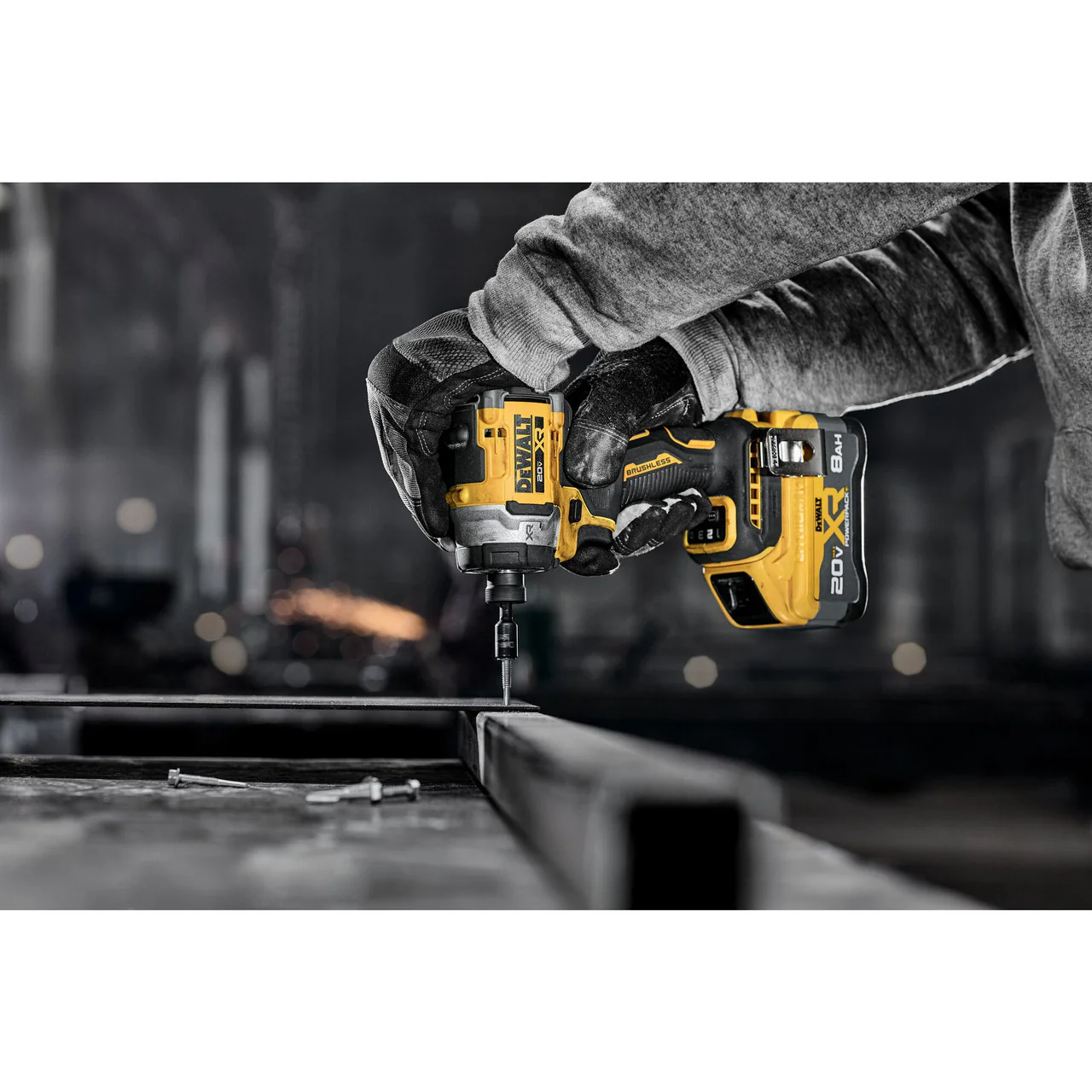 DEWALT DCF860B, 20V MAX XR Brushless Cordless 3-speed High Torque 1/4 In. Impact Driver (Tool Only) - Image 9