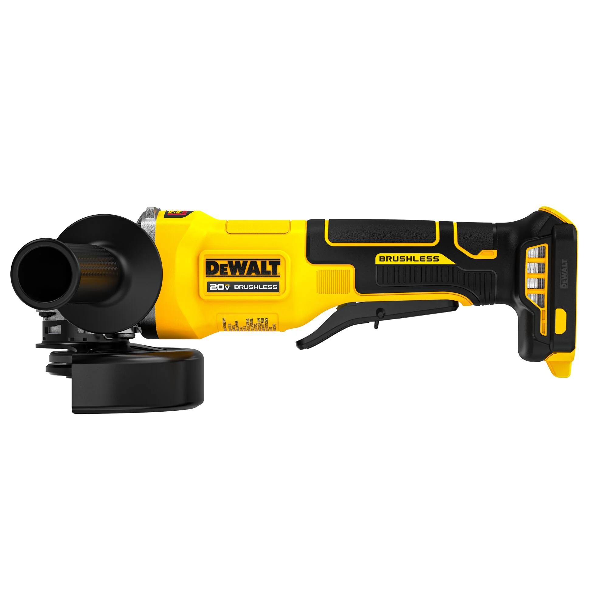 DEWALT DCG408B, 20V MAX* Brushless Cordless 4 1/2 in. Paddle-Switch Grinder (Tool Only)
