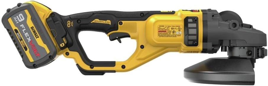 DEWALT DCG460X2, 60V Max 7 "-9" Large Angle Grinder Kit (9.0 Ah) - Image 5