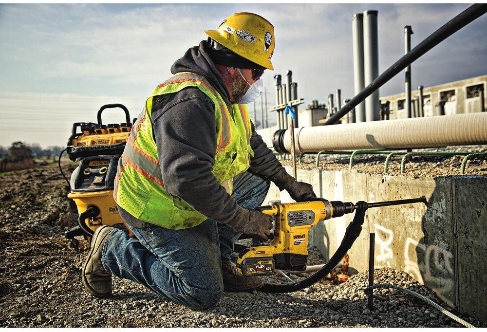 DEWALT DCH481B, 60V MAX FLEXVOLT 1-9/16'' SDS MAX Combination Hammer (Tool Only) - Image 3