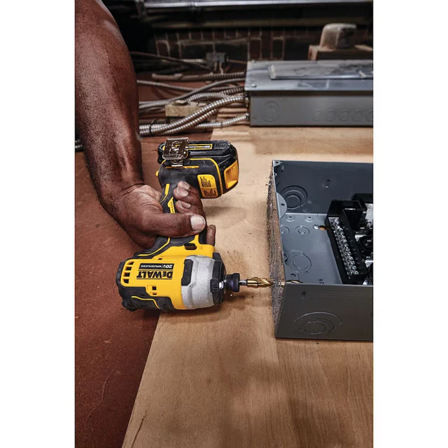 DEWALT DCK225D2, 20V MAX ATOMIC Brushless Compact 1/2in Drill Driver and Impact Driver 2-Tool Combo Kit - Image 6