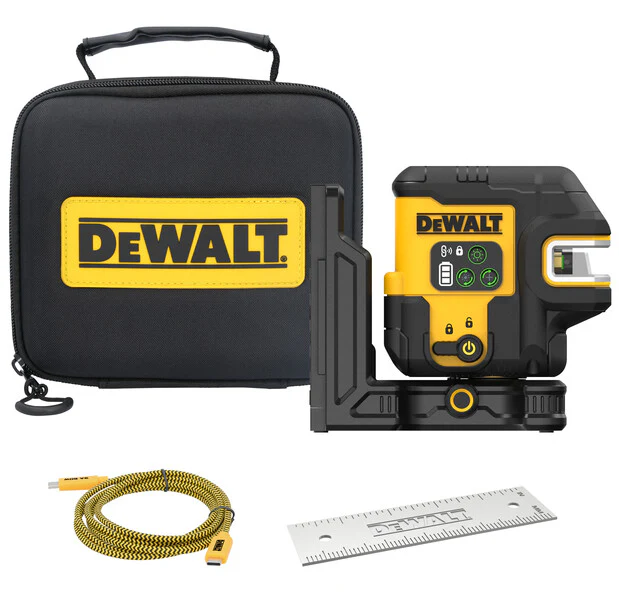 DEWALT DCLE14251GB, Rechargeable 5 Spot Combo Laser