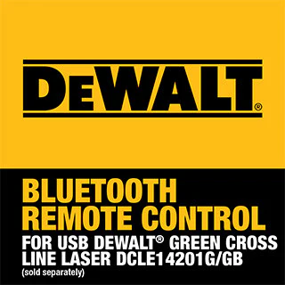 DEWALT DCLEAUSBRC1, Remote for USB Crossline Laser DCLE14021GB - Image 4