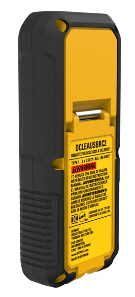 DEWALT DCLEAUSBRC2, Remote for USB Cross Line Lasers DCLE14221GB or DCLE14251GB - Image 2