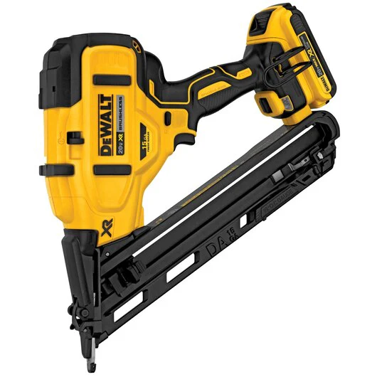 DEWALT DCN650D1, 20V MAX XR 15 Ga Cordless Angled Finish Nailer Kit - Image 8