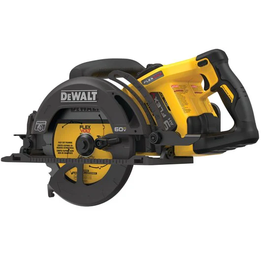 DEWALT DCS577X1, 60V MAX FLEXVOLT 7-1/4'' Worm Drive Circular Saw Kit (9.0 Ah) - Image 8