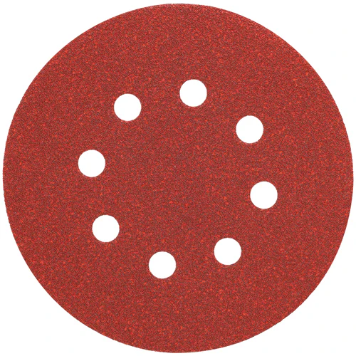 DEWALT DW4310, 5'' 8 Hole 100 Grit Hook and Loop Random Orbit Sandpaper (25/pkg)