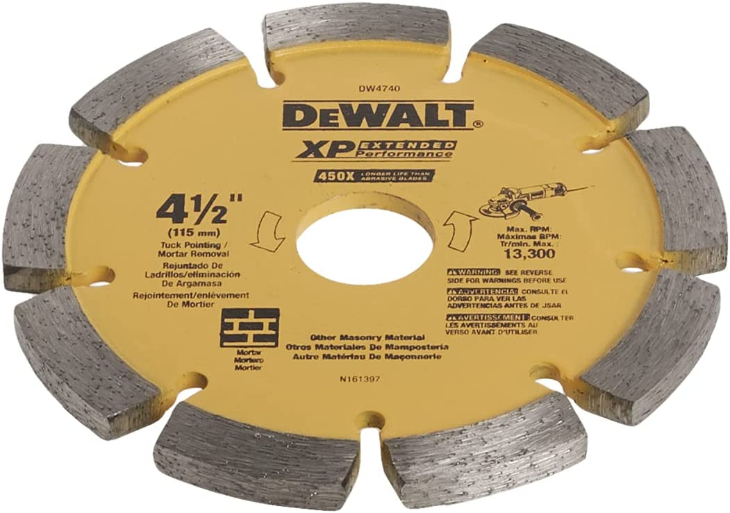 DEWALT DW4710, 4'' Tuck Point Blade - Image 3