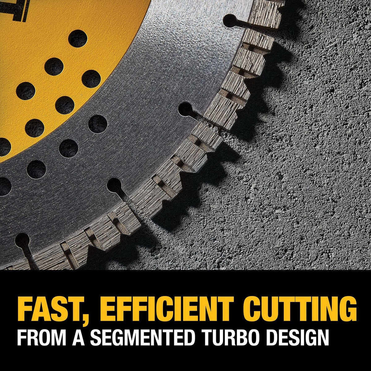 DEWALT DW4721T, 12" Segmented Rim Fast Cut Blade - Image 3