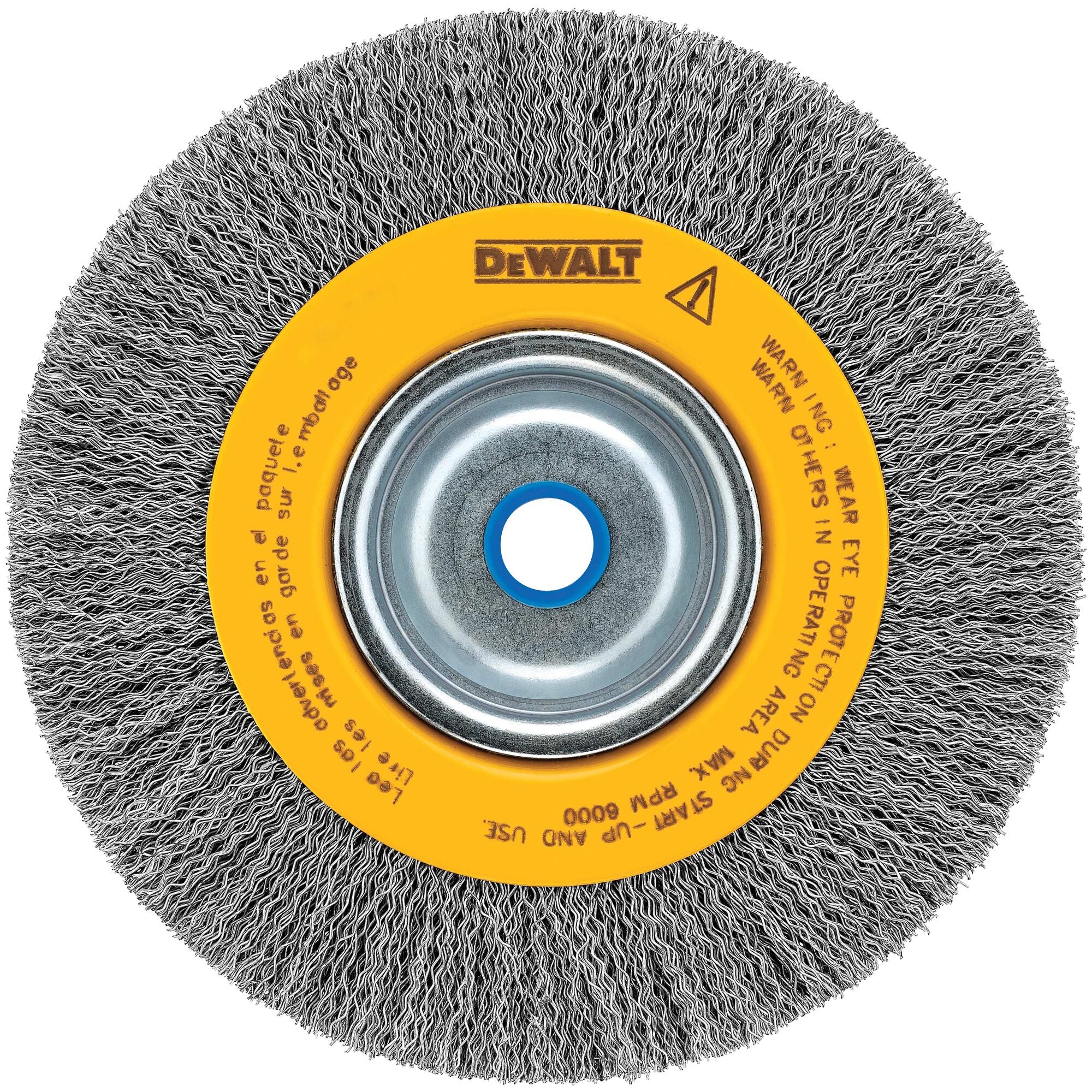 DEWALT DW4905, 6"CRIMP BENCH WIRE WHL,5/8-1/2 ARBOR,WID - Image 4