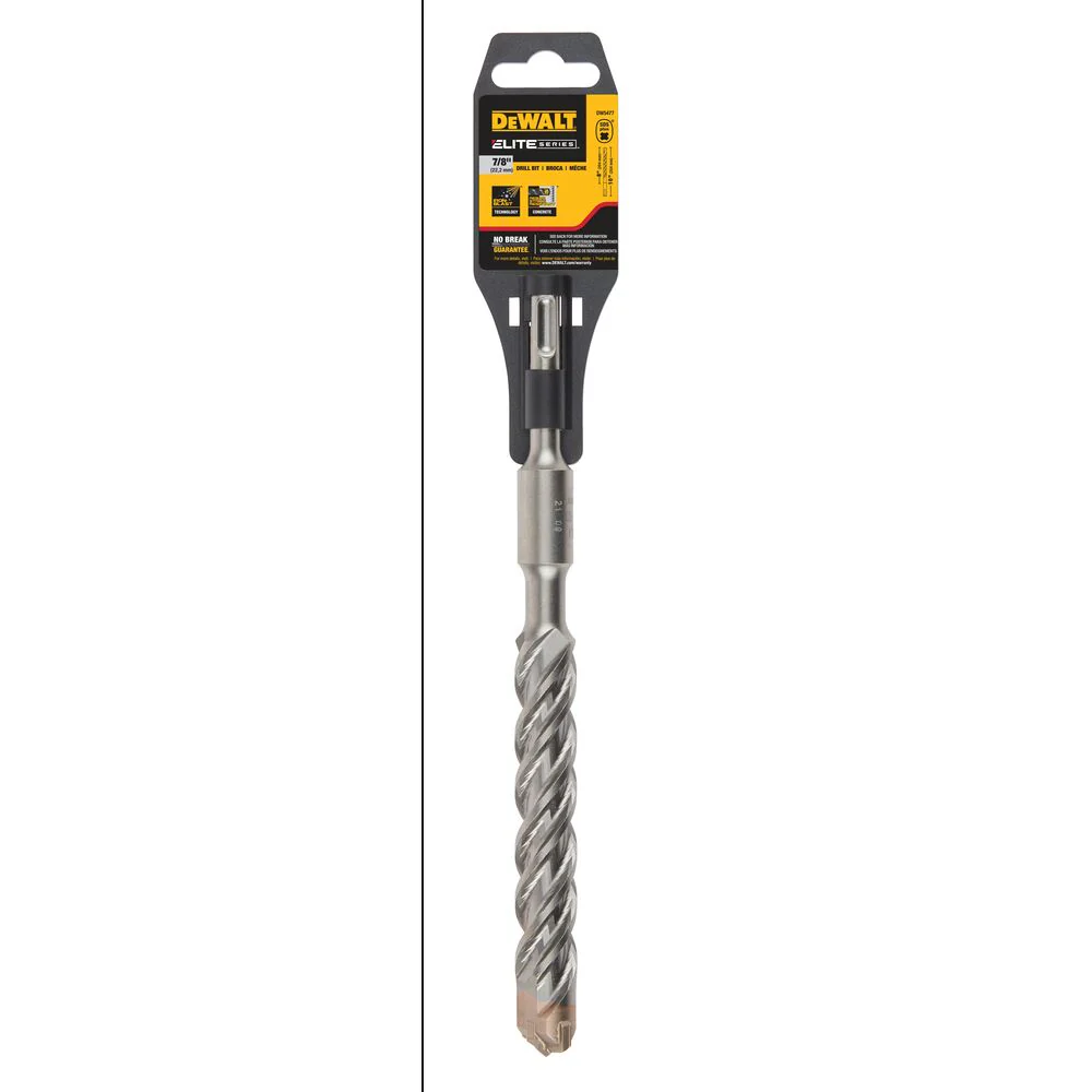 DEWALT DW5481, 1-1/8'' x 8'' x 10'' High Impact 4 Cutter SDS Plus Hammer Bit (sold/ea) - Image 3
