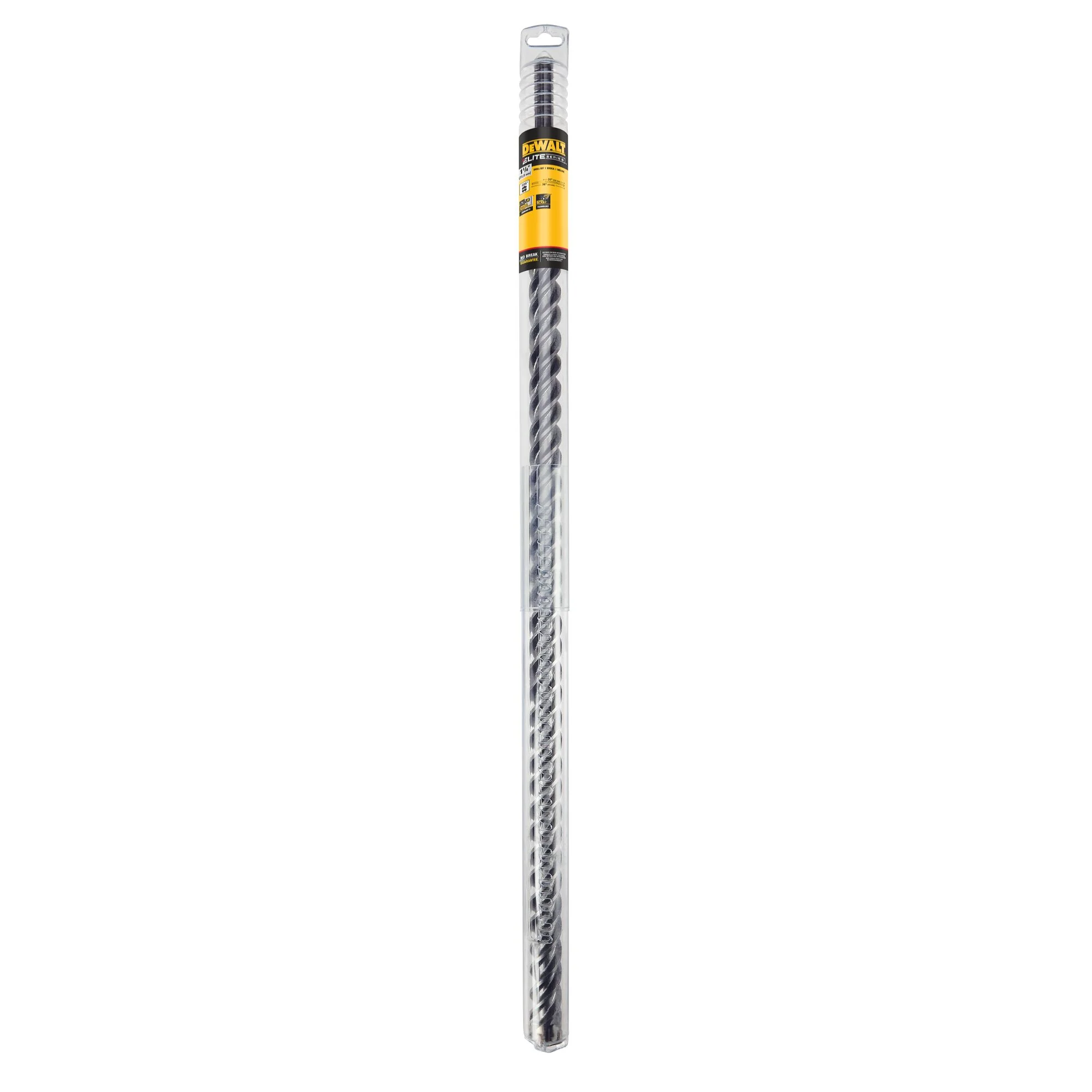DEWALT DW5826, 1-1/4'' x 31'' x 36'' SDS Max High Impact Carbide 4-Cutter Drill Bits (sold/ea) - Image 4